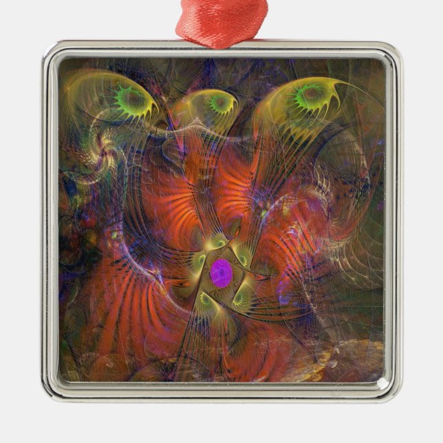 Gift Of The Magi Metal Ornament (Front)
