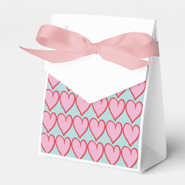 Gift Package Favor Box (Front Side)
