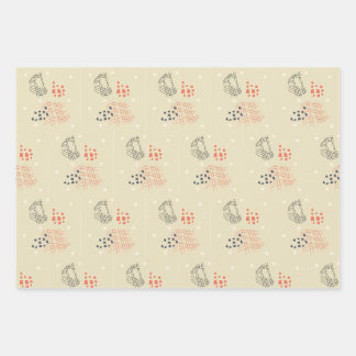 gift paper abstract motives