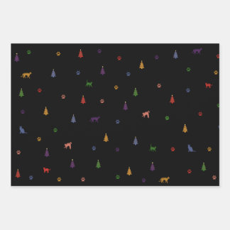 Gift paper Cells Se, Cat, Christmas