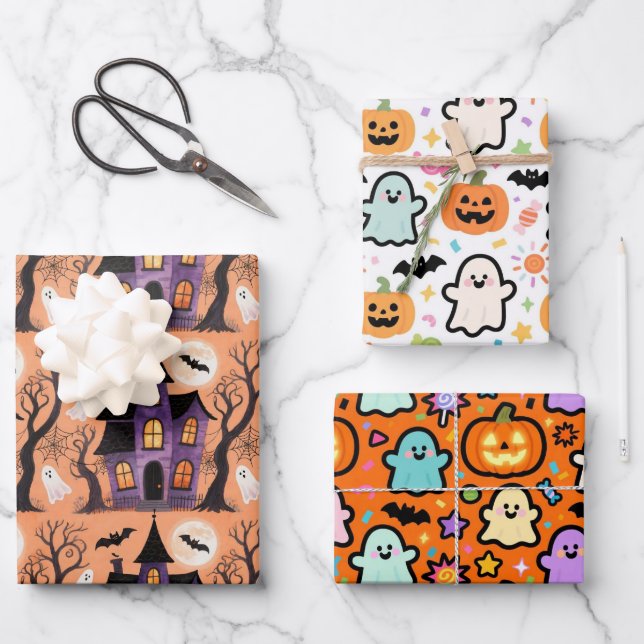 Gift Paper Set Magia Espeluzante (Front)