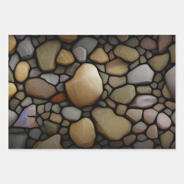 gift paper - stones (Front)