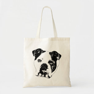 Gift-Run Bulldog Tote Bag