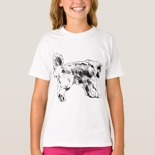 Gift-Run Retriever Outline Tee