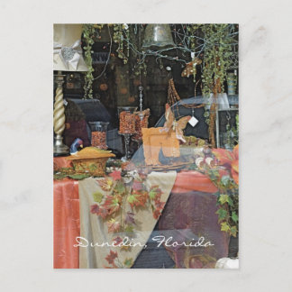 Gift Shop Window - Dunedin Postcard
