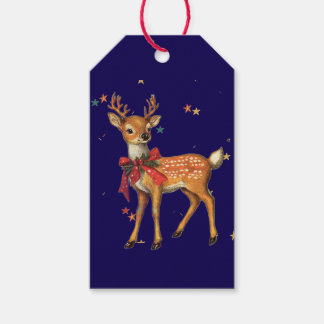 GIFT TAG CHRISTMAS DEER