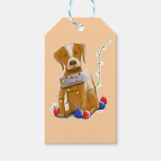 gift tag dog