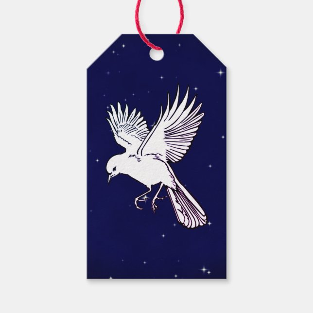 Gift Tag FLYING DOVE (Front)