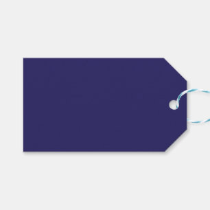 Gift Tag Minimalist Blank Blue Tag Elegant