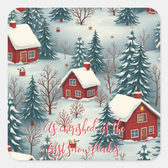 Gift tag ( Winter Wonderland ) (Front)
