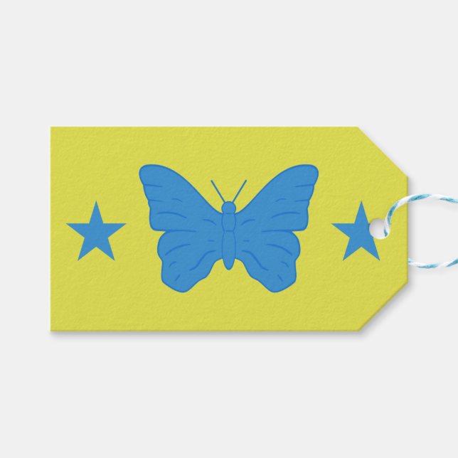 Gift Tag with Flag of Bady Bassit, Brazil (Front (Horizontal))