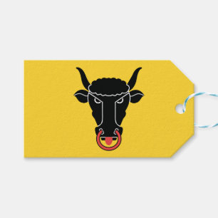 Gift Tag with Flag of Uri canton, Switzerland