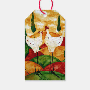 Gift Tags - Tuscan Countryside Rooster