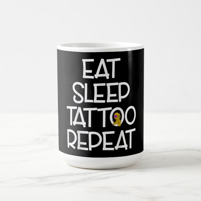 Gift Tattoo Artist Funny Saying Tattooed Coffee Mug (Center)