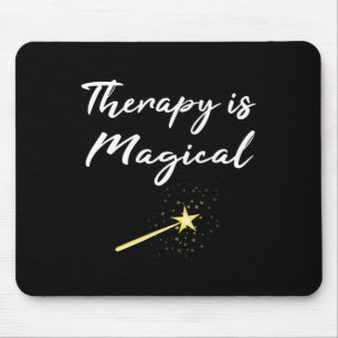 Gift Therapy Is Magical Mental Health Professional Mouse Pad