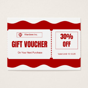 Gift Voucher Profile Card
