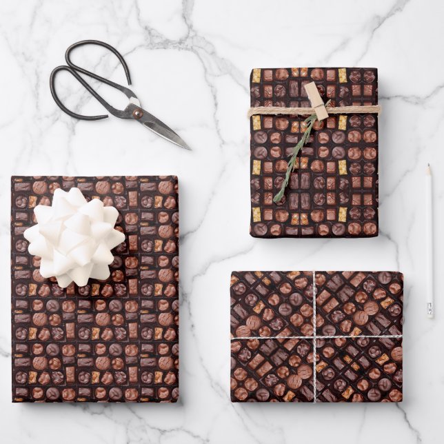 Gift Wrap Box of Chocolates (Front)