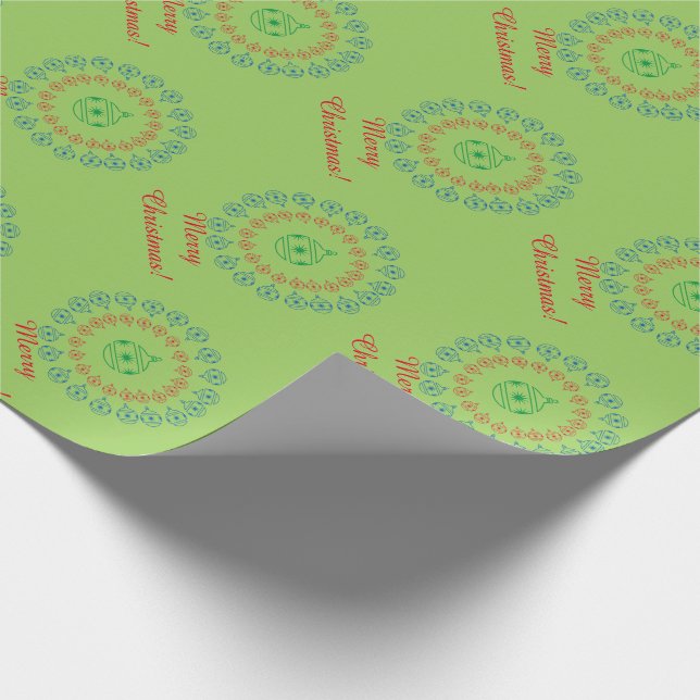 Gift Wrap - Christmas Decorations (Corner)