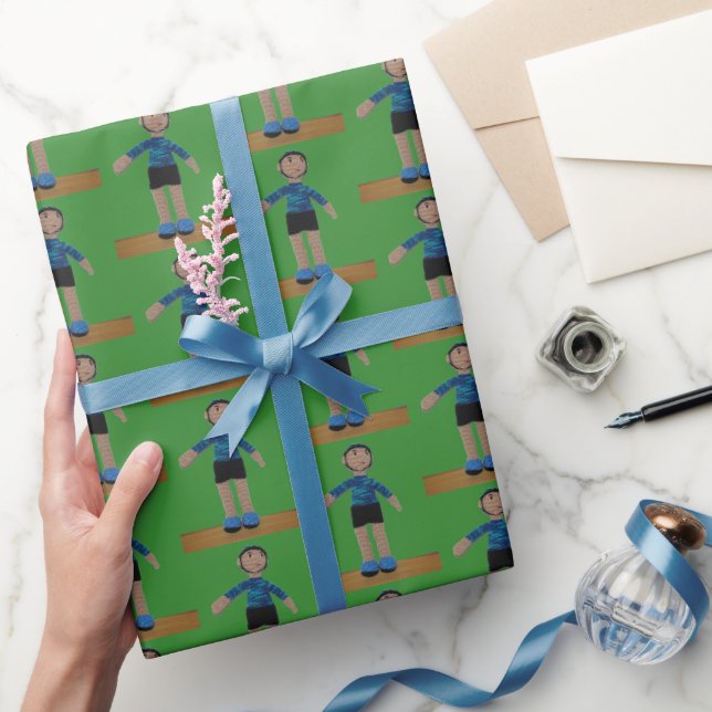 Gift Wrap - Doll with Helmet (Gifting)