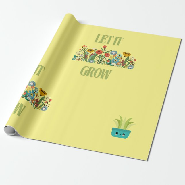 Gift wrap for parents or children's gifts (Unrolled)