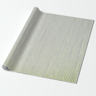 GIFT WRAP GREY AND GREEN FADED STRIPS