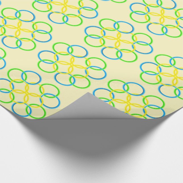Gift Wrap - Intersecting Rings (Corner)