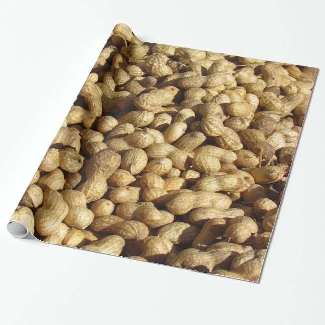 Gift Wrap - Pile of Peanuts (Unrolled)