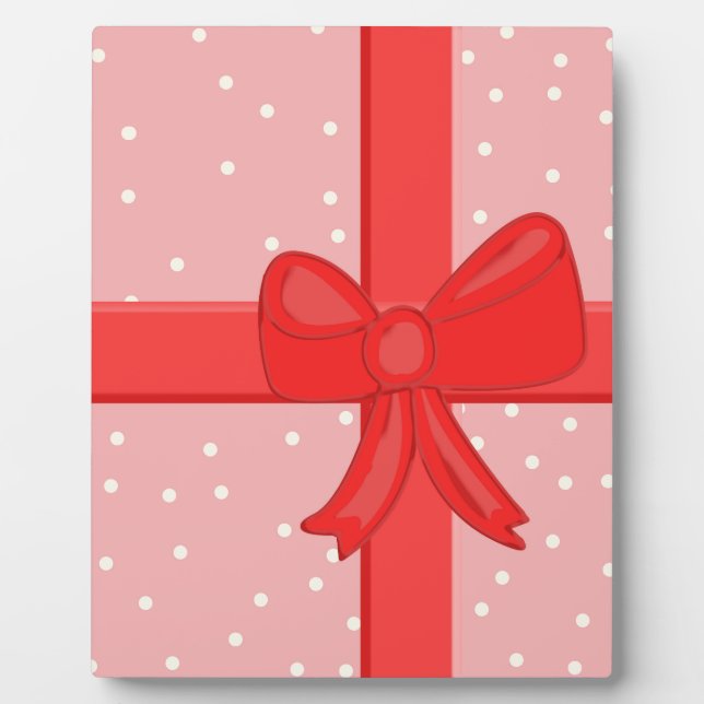 gift wrap ribbon plaque (Front)