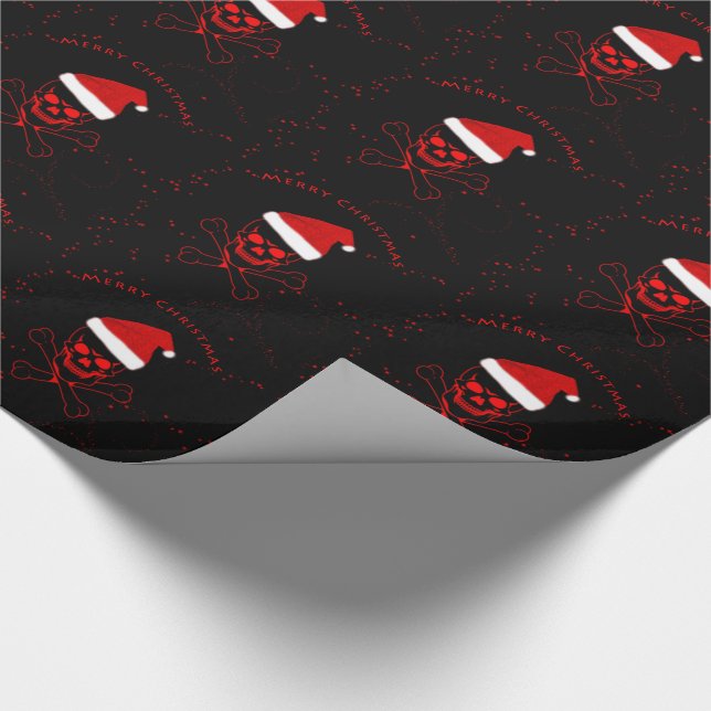 Gift Wrap/Skulls Wrapping Paper (Corner)