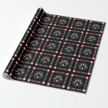Gift Wrap with the Canoe Trails Maple Leaf