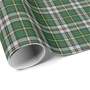gift wrap Wrapping Paper Green Cape Breton Tartan