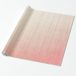 GIFT WRAPPING FADED RED STRIPES WRAPPING PAPER