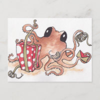 Gift-wrapping Octopus