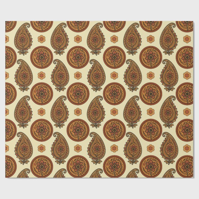 Gift wrapping wrapping paper (Flat)