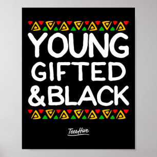 Gifted And Black Afrocentric African American Poster