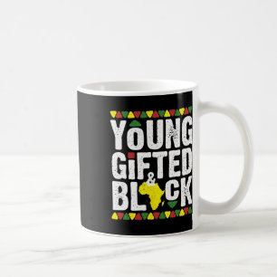 Gifted Young Black Dashiki African Pride History M Coffee Mug