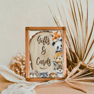 Gifts and Cards Cute Baby Shower Sign