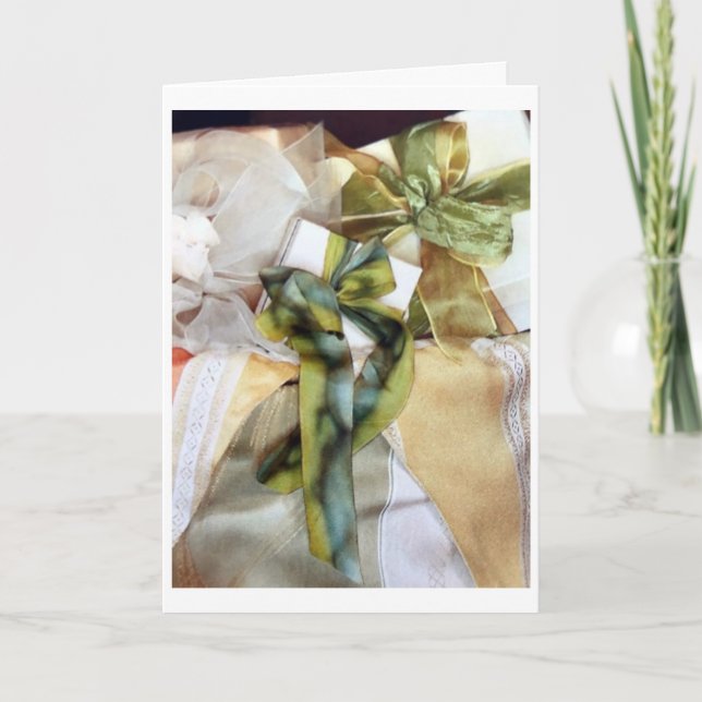 GIFTS ARE WRAPPED/TREE IS TRIMMED MERRY CHRISTMAS CARD (Front)