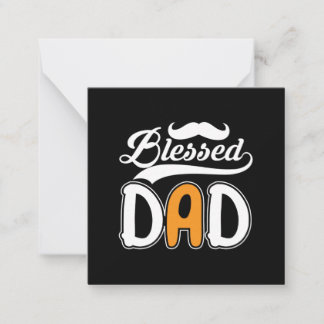 Gifts Dad | Blessed Dad Card