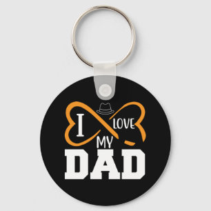 Gifts Dad I Love My Dad Keychain