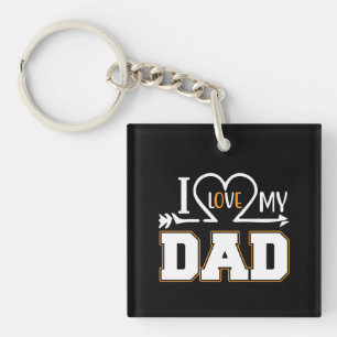 Gifts Dad   I Love My Father Keychain