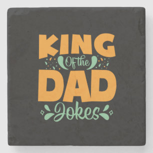 Gifts Dad King Of The Dad Stone Coaster