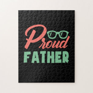 Gifts Dad Proud Father Jigsaw Puzzle