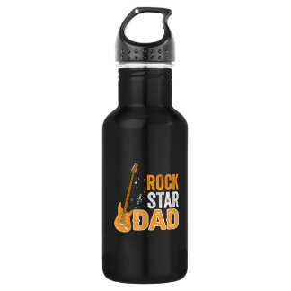 Gifts Dad | Rock Star Dad 532 Ml Water Bottle