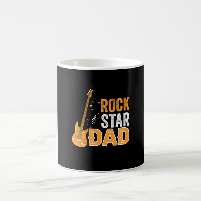 Gifts Dad | Rock Star Dad Coffee Mug (Center)