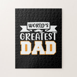 Gifts Dad World's Greatest Dad Jigsaw Puzzle