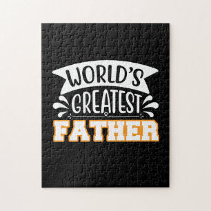 Gifts Dad   World's Greatest Father Jigsaw Puzzle