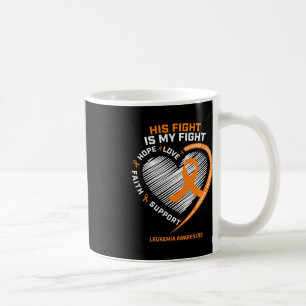Gifts Fighter Leukaemia Awareness Husband Men Leu Coffee Mug