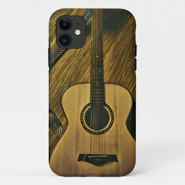 Gifts for a musician guitarist Case-Mate iPhone case (Back)