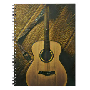Gifts for a musician guitarist notebook